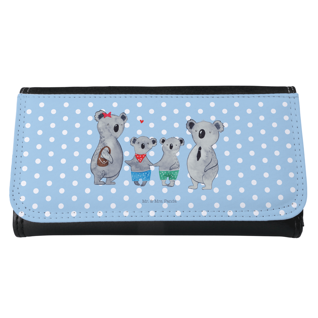 Damen Portemonnaie Koala Familie zwei Portemonnaie, Portemonee, Geldbörse, Damen, Groß, XXL, Geldbeutel, Portemonnaies, Familie, Vatertag, Muttertag, Bruder, Schwester, Mama, Papa, Oma, Opa, Koala, Koalabär, beste Familie, Familienzeit, Familienleben, Koalafamilie, Lieblingsfamilie