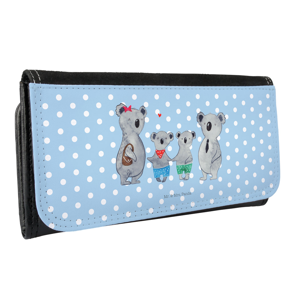 Damen Portemonnaie Koala Familie zwei Portemonnaie, Portemonee, Geldbörse, Damen, Groß, XXL, Geldbeutel, Portemonnaies, Familie, Vatertag, Muttertag, Bruder, Schwester, Mama, Papa, Oma, Opa, Koala, Koalabär, beste Familie, Familienzeit, Familienleben, Koalafamilie, Lieblingsfamilie