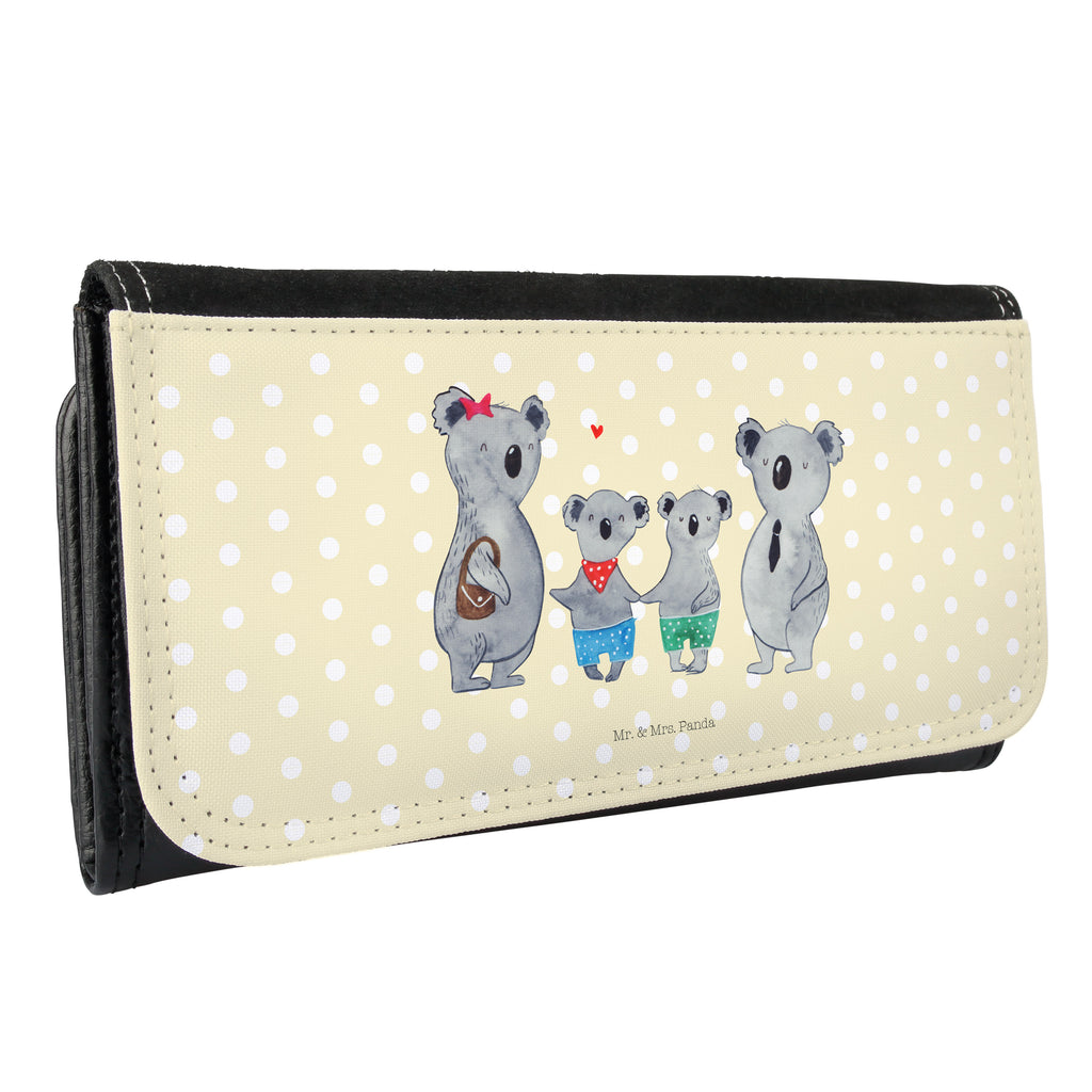 Damen Portemonnaie Koala Familie zwei Portemonnaie, Portemonee, Geldbörse, Damen, Groß, XXL, Geldbeutel, Portemonnaies, Familie, Vatertag, Muttertag, Bruder, Schwester, Mama, Papa, Oma, Opa, Koala, Koalabär, beste Familie, Familienzeit, Familienleben, Koalafamilie, Lieblingsfamilie