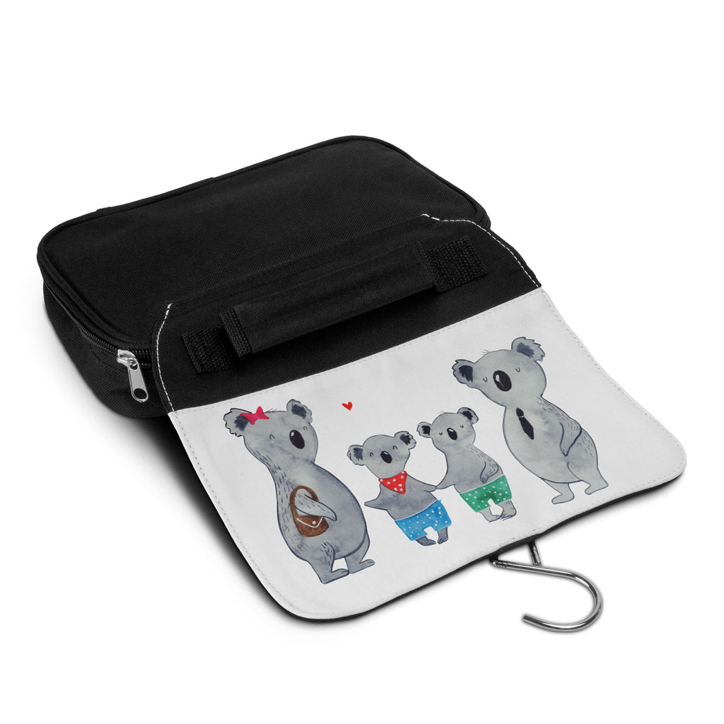 Kulturbeutel Koala Familie zwei Kulturbeutel, Zum Aufhängen, Waschtasche, Kosmetiktasche, Damen, Herren, Aufbewahrungstasche, Schminktasche, Kosmetikbeutel, Organizer, Kulturtasche, Schminkutensil, Familie, Vatertag, Muttertag, Bruder, Schwester, Mama, Papa, Oma, Opa, Koala, Koalabär, beste Familie, Familienzeit, Familienleben, Koalafamilie, Lieblingsfamilie