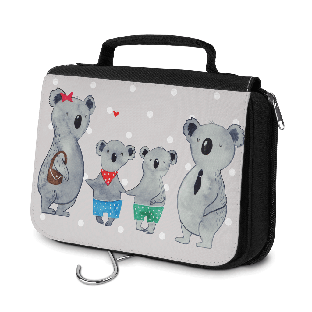 Kulturbeutel Koala Familie zwei Kulturbeutel, Zum Aufhängen, Waschtasche, Kosmetiktasche, Damen, Herren, Aufbewahrungstasche, Schminktasche, Kosmetikbeutel, Organizer, Kulturtasche, Schminkutensil, Familie, Vatertag, Muttertag, Bruder, Schwester, Mama, Papa, Oma, Opa, Koala, Koalabär, beste Familie, Familienzeit, Familienleben, Koalafamilie, Lieblingsfamilie