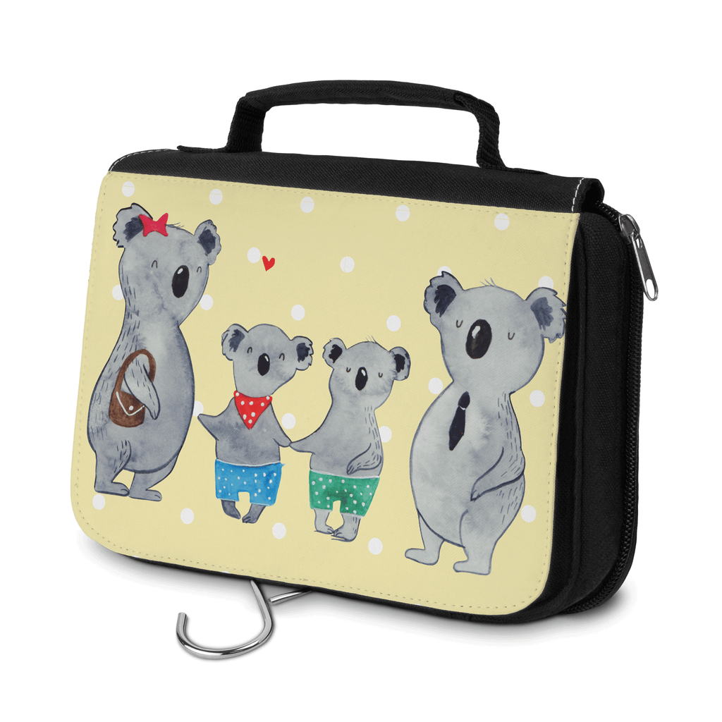 Kulturbeutel Koala Familie zwei Kulturbeutel, Zum Aufhängen, Waschtasche, Kosmetiktasche, Damen, Herren, Aufbewahrungstasche, Schminktasche, Kosmetikbeutel, Organizer, Kulturtasche, Schminkutensil, Familie, Vatertag, Muttertag, Bruder, Schwester, Mama, Papa, Oma, Opa, Koala, Koalabär, beste Familie, Familienzeit, Familienleben, Koalafamilie, Lieblingsfamilie