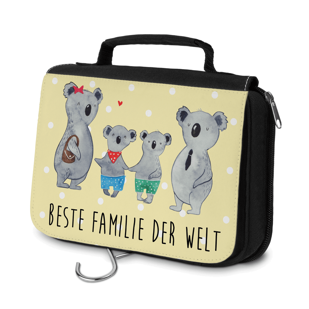 Kulturbeutel Koala Familie zwei Kulturbeutel, Zum Aufhängen, Waschtasche, Kosmetiktasche, Damen, Herren, Aufbewahrungstasche, Schminktasche, Kosmetikbeutel, Organizer, Kulturtasche, Schminkutensil, Familie, Vatertag, Muttertag, Bruder, Schwester, Mama, Papa, Oma, Opa, Koala, Koalabär, beste Familie, Familienzeit, Familienleben, Koalafamilie, Lieblingsfamilie