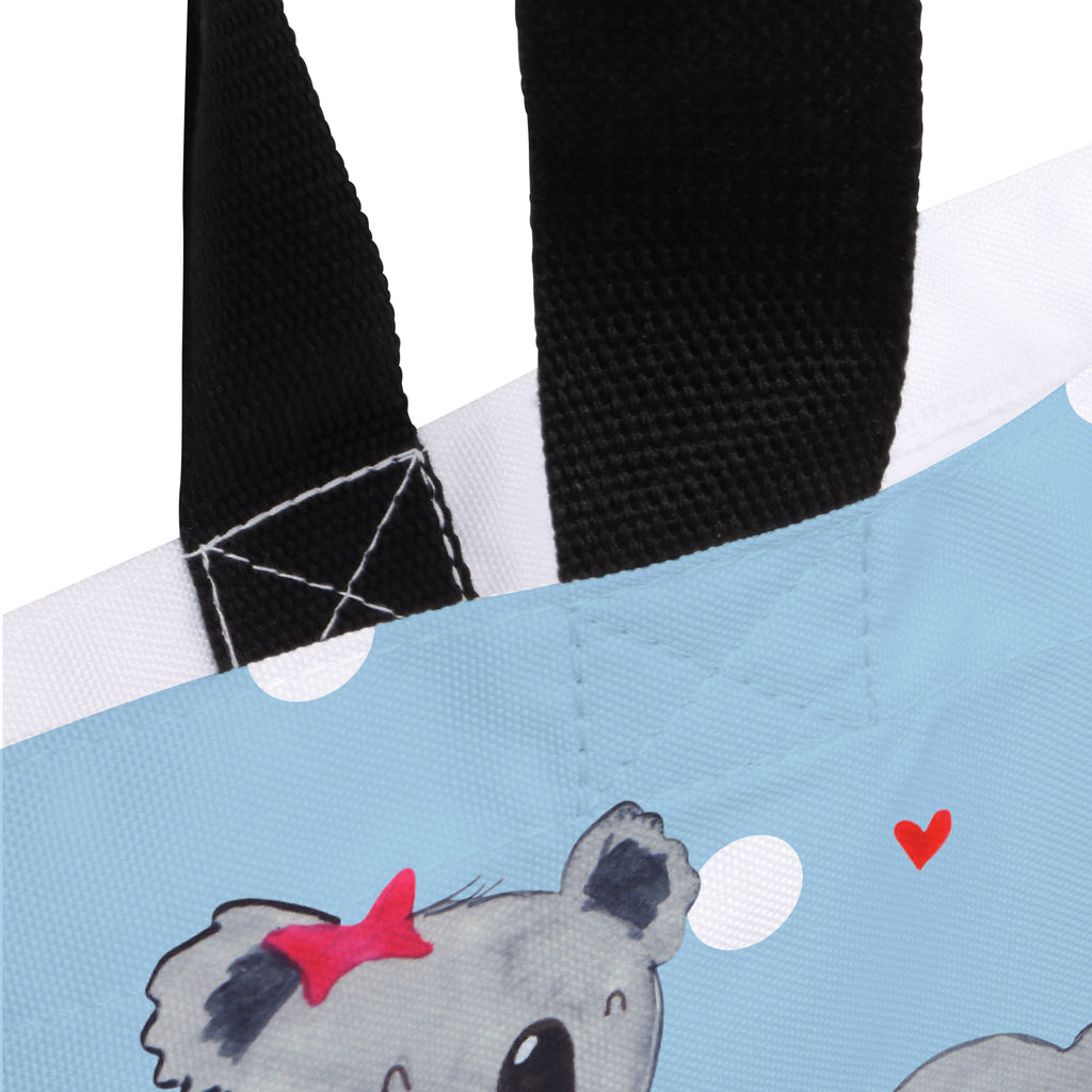 Shopper Koala Familie zwei Beutel, Einkaufstasche, Tasche, Strandtasche, Einkaufsbeutel, Shopper, Schultasche, Freizeittasche, Tragebeutel, Schulbeutel, Alltagstasche, Familie, Vatertag, Muttertag, Bruder, Schwester, Mama, Papa, Oma, Opa, Koala, Koalabär, beste Familie, Familienzeit, Familienleben, Koalafamilie, Lieblingsfamilie