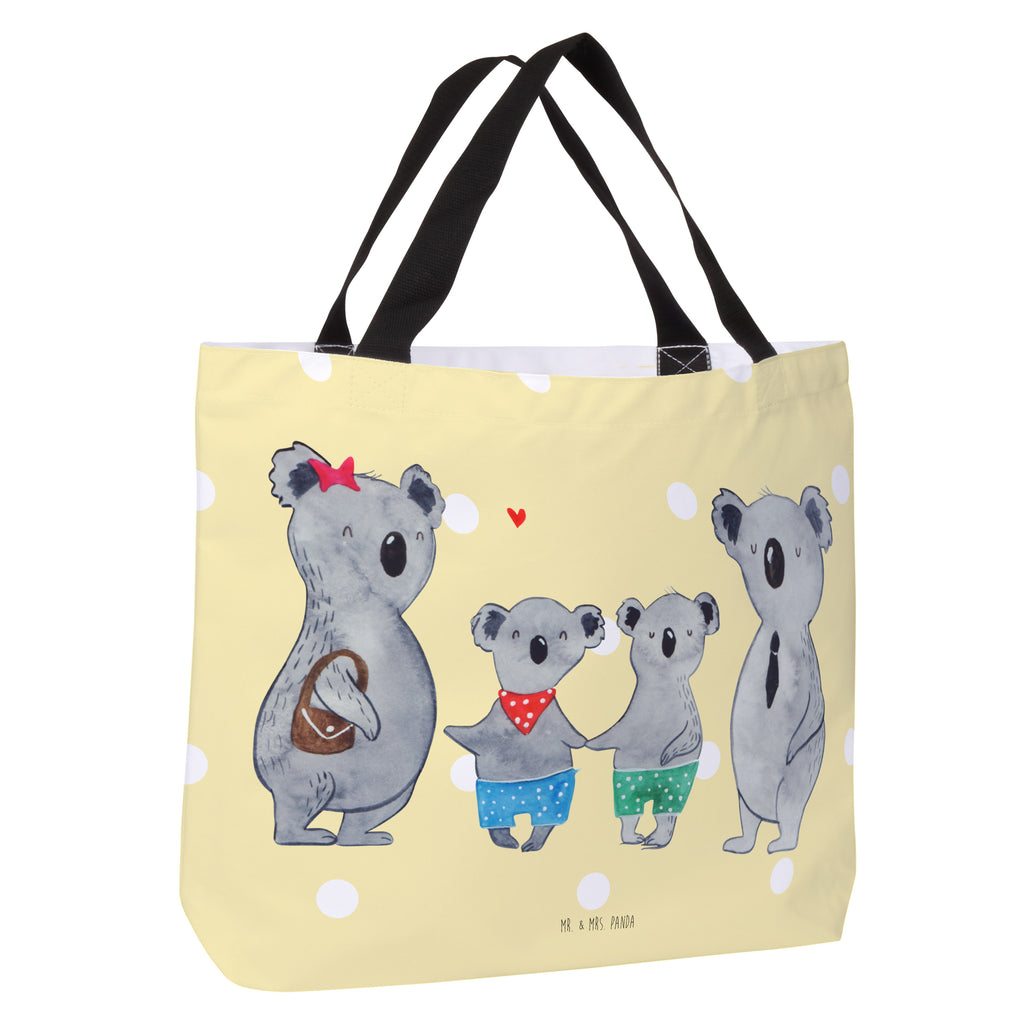 Shopper Koala Familie zwei Beutel, Einkaufstasche, Tasche, Strandtasche, Einkaufsbeutel, Shopper, Schultasche, Freizeittasche, Tragebeutel, Schulbeutel, Alltagstasche, Familie, Vatertag, Muttertag, Bruder, Schwester, Mama, Papa, Oma, Opa, Koala, Koalabär, beste Familie, Familienzeit, Familienleben, Koalafamilie, Lieblingsfamilie