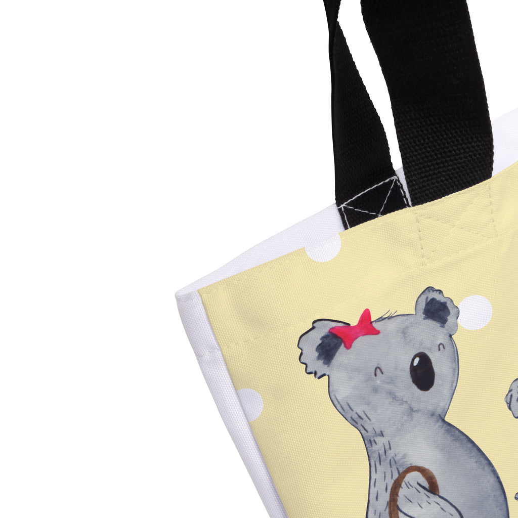 Shopper Koala Familie zwei Beutel, Einkaufstasche, Tasche, Strandtasche, Einkaufsbeutel, Shopper, Schultasche, Freizeittasche, Tragebeutel, Schulbeutel, Alltagstasche, Familie, Vatertag, Muttertag, Bruder, Schwester, Mama, Papa, Oma, Opa, Koala, Koalabär, beste Familie, Familienzeit, Familienleben, Koalafamilie, Lieblingsfamilie