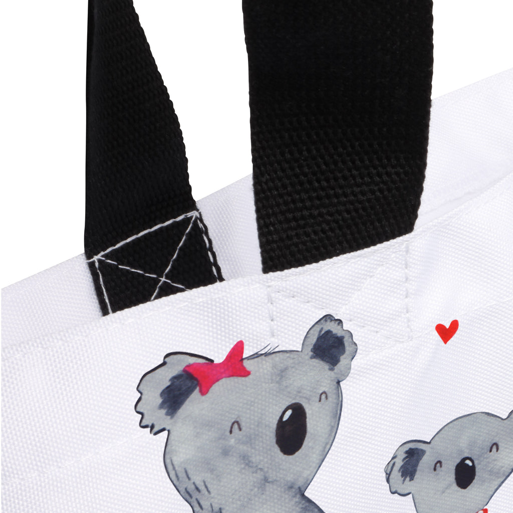 Shopper Koala Familie zwei Beutel, Einkaufstasche, Tasche, Strandtasche, Einkaufsbeutel, Shopper, Schultasche, Freizeittasche, Tragebeutel, Schulbeutel, Alltagstasche, Familie, Vatertag, Muttertag, Bruder, Schwester, Mama, Papa, Oma, Opa, Koala, Koalabär, beste Familie, Familienzeit, Familienleben, Koalafamilie, Lieblingsfamilie
