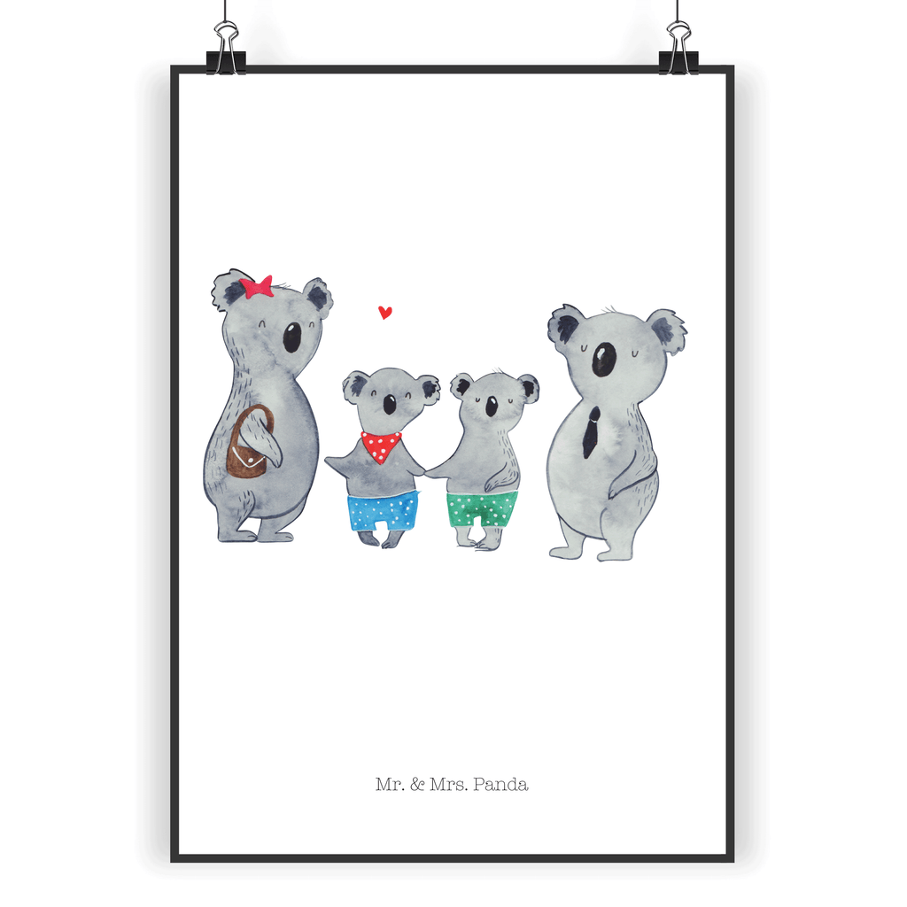 Poster Koala Familie zwei Poster, Wandposter, Bild, Wanddeko, Küchenposter, Kinderposter, Wanddeko Bild, Raumdekoration, Wanddekoration, Handgemaltes Poster, Mr. & Mrs. Panda Poster, Designposter, Kunstdruck, Posterdruck, Familie, Vatertag, Muttertag, Bruder, Schwester, Mama, Papa, Oma, Opa, Koala, Koalabär, beste Familie, Familienzeit, Familienleben, Koalafamilie, Lieblingsfamilie