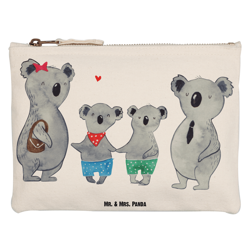 Schminktasche Koala Familie zwei Schminktasche, Kosmetiktasche, Kosmetikbeutel, Stiftemäppchen, Etui, Federmappe, Makeup, XXL, Schminketui, Kosmetiketui, Schlamperetui, Familie, Vatertag, Muttertag, Bruder, Schwester, Mama, Papa, Oma, Opa, Koala, Koalabär, beste Familie, Familienzeit, Familienleben, Koalafamilie, Lieblingsfamilie