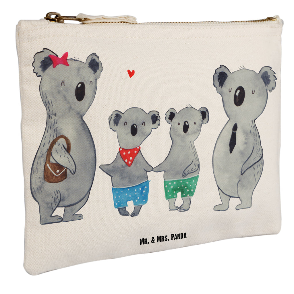 Schminktasche Koala Familie zwei Schminktasche, Kosmetiktasche, Kosmetikbeutel, Stiftemäppchen, Etui, Federmappe, Makeup, XXL, Schminketui, Kosmetiketui, Schlamperetui, Familie, Vatertag, Muttertag, Bruder, Schwester, Mama, Papa, Oma, Opa, Koala, Koalabär, beste Familie, Familienzeit, Familienleben, Koalafamilie, Lieblingsfamilie