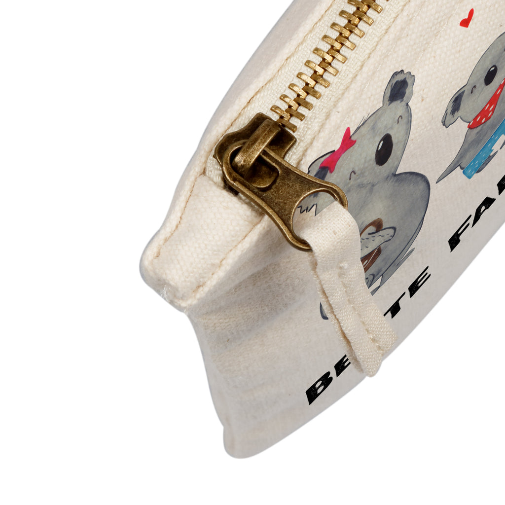 Schminktasche Koala Familie zwei Schminktasche, Kosmetiktasche, Kosmetikbeutel, Stiftemäppchen, Etui, Federmappe, Makeup, XXL, Schminketui, Kosmetiketui, Schlamperetui, Familie, Vatertag, Muttertag, Bruder, Schwester, Mama, Papa, Oma, Opa, Koala, Koalabär, beste Familie, Familienzeit, Familienleben, Koalafamilie, Lieblingsfamilie