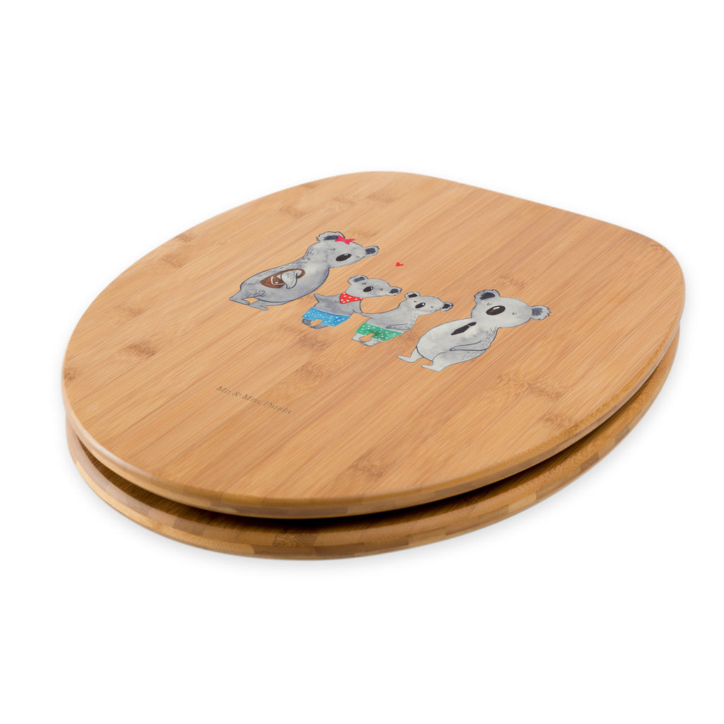 Motiv WC Sitz Koala Familie zwei Klobrille, Klodeckel, Toilettendeckel, WC-Sitz, Toilette, Familie, Vatertag, Muttertag, Bruder, Schwester, Mama, Papa, Oma, Opa, Koala, Koalabär, beste Familie, Familienzeit, Familienleben, Koalafamilie, Lieblingsfamilie
