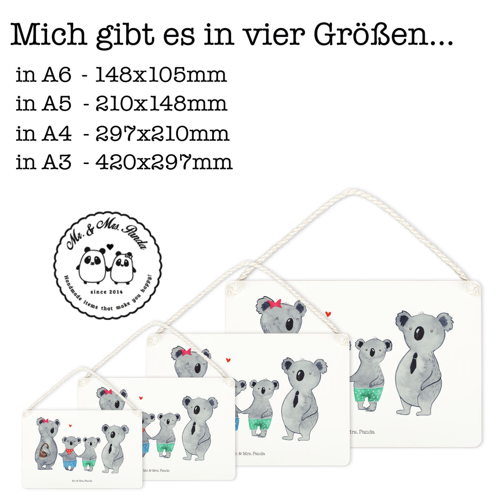 Deko Schild Koala Familie zwei Dekoschild, Deko Schild, Schild, Tür Schild, Türschild, Holzschild, Wandschild, Wanddeko, Familie, Vatertag, Muttertag, Bruder, Schwester, Mama, Papa, Oma, Opa, Koala, Koalabär, beste Familie, Familienzeit, Familienleben, Koalafamilie, Lieblingsfamilie