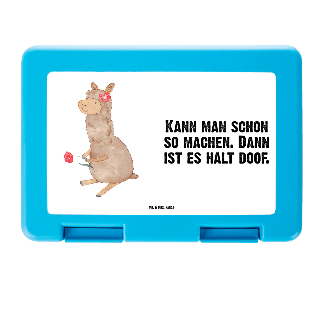 Brotdose Alpaka Blume Brotbox, Snackbox, Lunch box, Butterbrotdose, Brotzeitbox, Alpaka, Lama, Blume, Lamas, Alpaka Zitat, Alpaka Spruch, Alpaka Dekor, Alpaka Geschenk, Alpaka Dekoration, Alpaka Witz, Motiv Alpaka