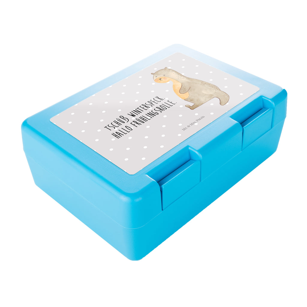 Brotdose Otter Bauch Brotbox, Snackbox, Lunch box, Butterbrotdose, Brotzeitbox, Otter, Fischotter, Seeotter, Otter Seeotter See Otter