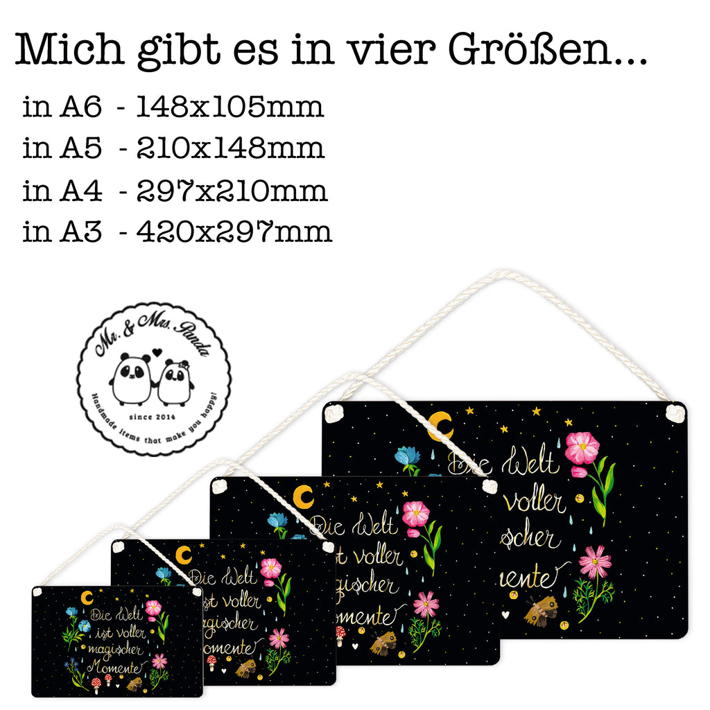 Deko Schild Magische Welt Magische Momente, Spruch schön, Spruch positiv, Motivation, schwarz, magisch, Blumen, Nacht, Weisheit Dekoschild, Deko Schild, Schild, Tür Schild, Türschild, Holzschild, Wandschild, Wanddeko  Blumen Deko, Frühlings Deko, Sommer Deko, Dekoration, positive Botschaft, Naturliebhaber, Outdoor, Natur, Abenteuer