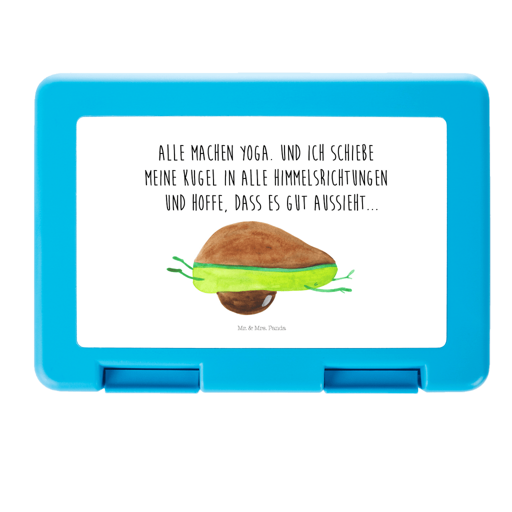 Brotdose Avocado Yoga Brotbox, Snackbox, Lunch box, Butterbrotdose, Brotzeitbox, Avocado, Veggie, Vegan, Gesund, Avocado Yoga Vegan