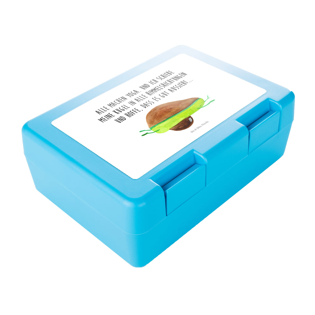 Brotdose Avocado Yoga Brotbox, Snackbox, Lunch box, Butterbrotdose, Brotzeitbox, Avocado, Veggie, Vegan, Gesund, Avocado Yoga Vegan