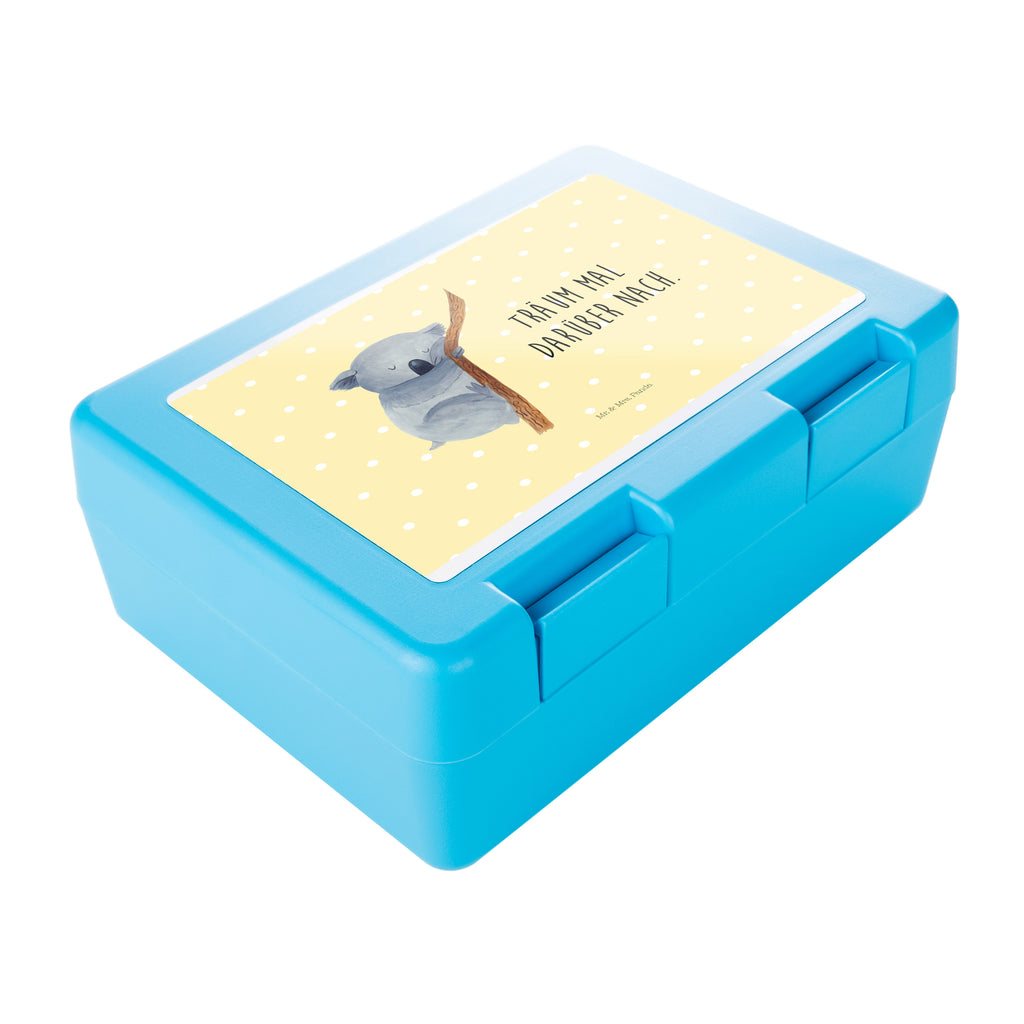 Brotdose Koalabär Brotbox, Snackbox, Lunch box, Butterbrotdose, Brotzeitbox, Tiermotive, Gute Laune, lustige Sprüche, Tiere, Koala, träumen, Traum, schlafen, Schlafzimmer, Traumland, Bär, Koalabär