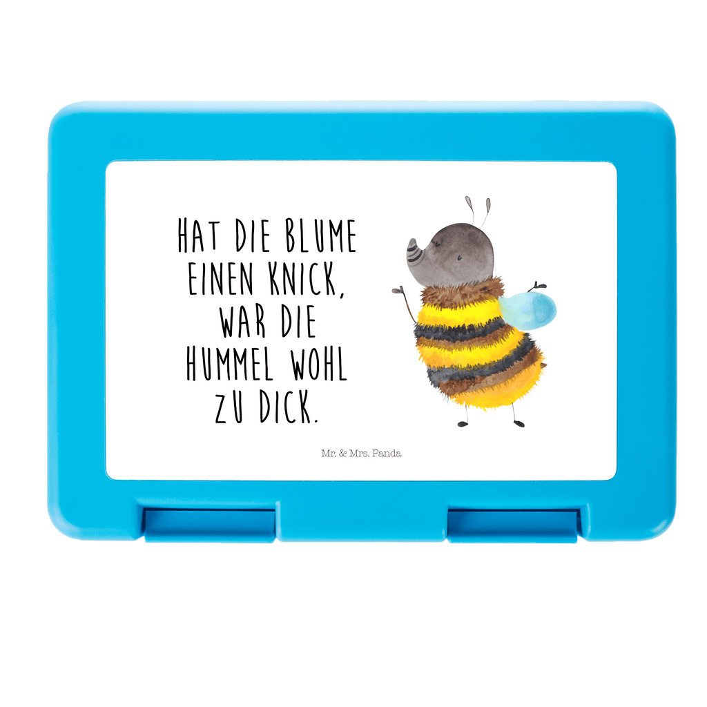 Brotdose Hummel flauschig Brotbox, Snackbox, Lunch box, Butterbrotdose, Brotzeitbox, Tiermotive, Gute Laune, lustige Sprüche, Tiere, Hummel, Flauschig, Biene, Blume, Natur
