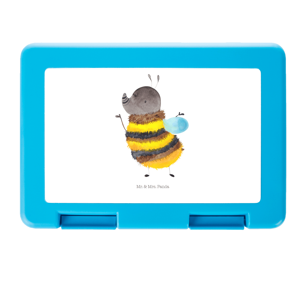 Brotdose Hummel flauschig Brotbox, Snackbox, Lunch box, Butterbrotdose, Brotzeitbox, Tiermotive, Gute Laune, lustige Sprüche, Tiere, Hummel, Flauschig, Biene, Blume, Natur
