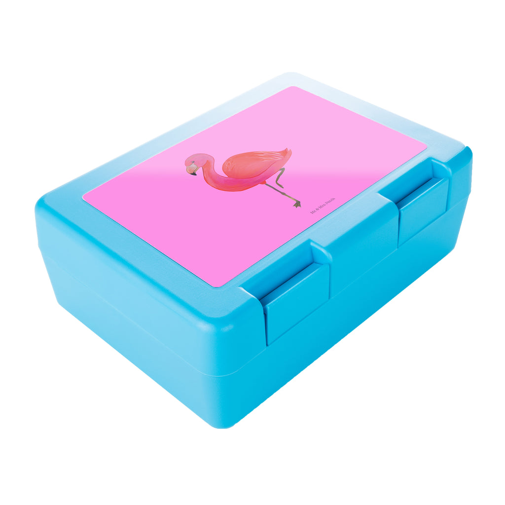 Brotdose Flamingo classic Brotbox, Snackbox, Lunch box, Butterbrotdose, Brotzeitbox, Flamingo, Einzigartig, Selbstliebe, Stolz, ich, für mich, Spruch, Freundin, Freundinnen, Außenseiter, Sohn, Tochter, Geschwister