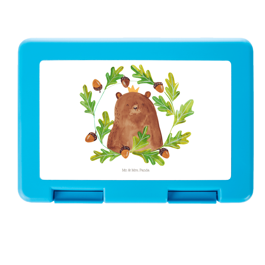 Brotdose Bär König Brotbox, Snackbox, Lunch box, Butterbrotdose, Brotzeitbox, Bär, Teddy, Teddybär, Papa, Papa Bär, bester Vater, bester Papa, weltbester Papa, Vatertag, Vater, Dad, Daddy, Papi