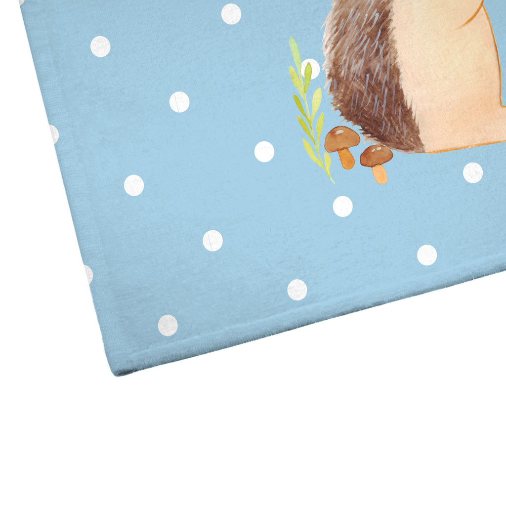Gäste Handtuch Igel Indianer Gästetuch, Reisehandtuch, Sport Handtuch, Frottier, Kinder Handtuch, Waldtiere, Tiere, Igel, Indianer, Abenteuer, Lagerfeuer, Camping