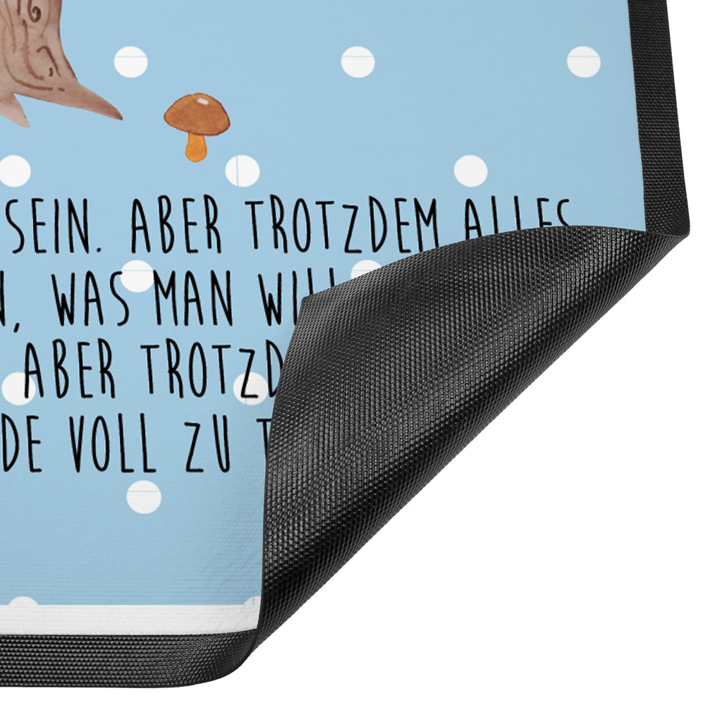 Fußmatte Igel Indianer Igel, Indianer, Abenteuer, Lagerfeuer, Camping Türvorleger, Schmutzmatte, Fußabtreter, Matte, Schmutzfänger, Fußabstreifer, Schmutzfangmatte, Türmatte, Motivfußmatte,  Haustürmatte, Vorleger  Waldtiere, Tiere