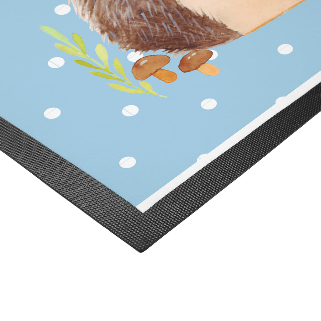 Fußmatte Igel Indianer Igel, Indianer, Abenteuer, Lagerfeuer, Camping Türvorleger, Schmutzmatte, Fußabtreter, Matte, Schmutzfänger, Fußabstreifer, Schmutzfangmatte, Türmatte, Motivfußmatte,  Haustürmatte, Vorleger  Waldtiere, Tiere