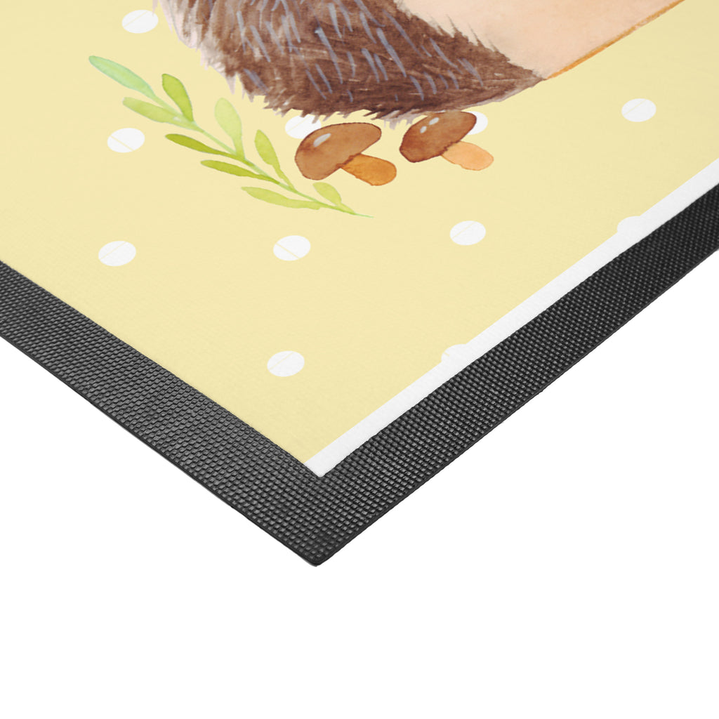 Fußmatte Igel Indianer Igel, Indianer, Abenteuer, Lagerfeuer, Camping Türvorleger, Schmutzmatte, Fußabtreter, Matte, Schmutzfänger, Fußabstreifer, Schmutzfangmatte, Türmatte, Motivfußmatte,  Haustürmatte, Vorleger  Waldtiere, Tiere