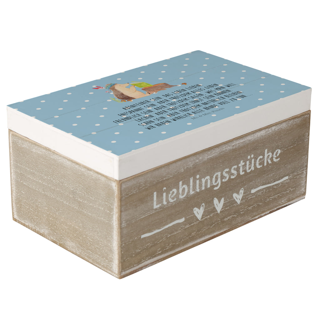 Holzkiste Igel Indianer Holzkiste, Kiste, Schatzkiste, Truhe, Schatulle, XXL, Erinnerungsbox, Erinnerungskiste, Dekokiste, Aufbewahrungsbox, Waldtiere, Tiere, Igel, Indianer, Abenteuer, Lagerfeuer, Camping