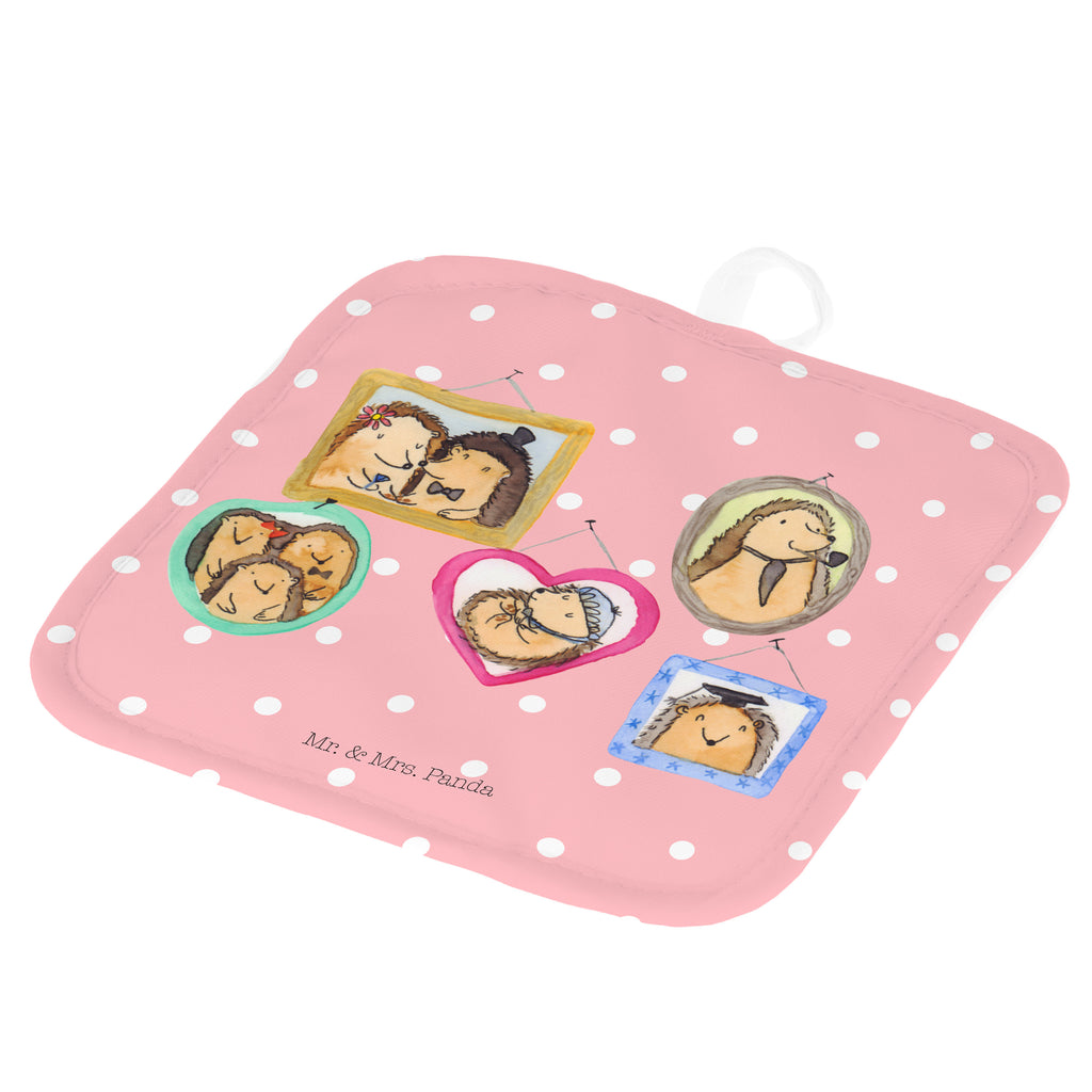 2er Set Topflappen  Igel Familie Topflappen, Topfuntersetzer, Ofenhandschuh, Topflappen Set, Topflappen lustig, Topflappen mit Spruch, Familie, Vatertag, Muttertag, Bruder, Schwester, Mama, Papa, Oma, Opa, Liebe, Igel, Bilder, Zusammenhalt, Glück