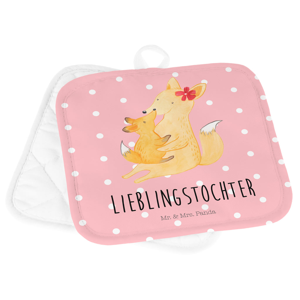 2er Set Topflappen  Fuchs Mama & Kind Topflappen, Topfuntersetzer, Ofenhandschuh, Topflappen Set, Topflappen lustig, Topflappen mit Spruch, Familie, Vatertag, Muttertag, Bruder, Schwester, Mama, Papa, Oma, Opa, Mutter, Tochter, Lieblingstochter, Beste Tochter, Geschenk