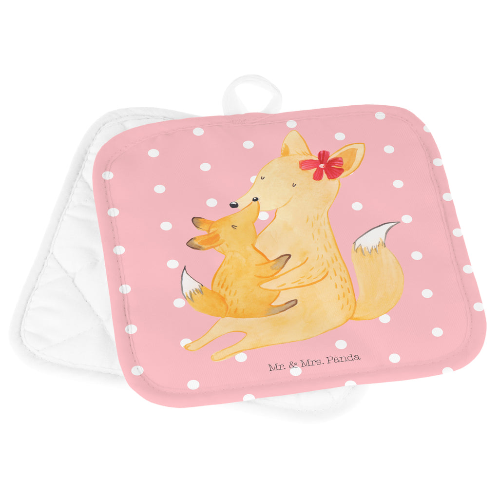 2er Set Topflappen  Fuchs Mama & Kind Topflappen, Topfuntersetzer, Ofenhandschuh, Topflappen Set, Topflappen lustig, Topflappen mit Spruch, Familie, Vatertag, Muttertag, Bruder, Schwester, Mama, Papa, Oma, Opa, Mutter, Tochter, Lieblingstochter, Beste Tochter, Geschenk