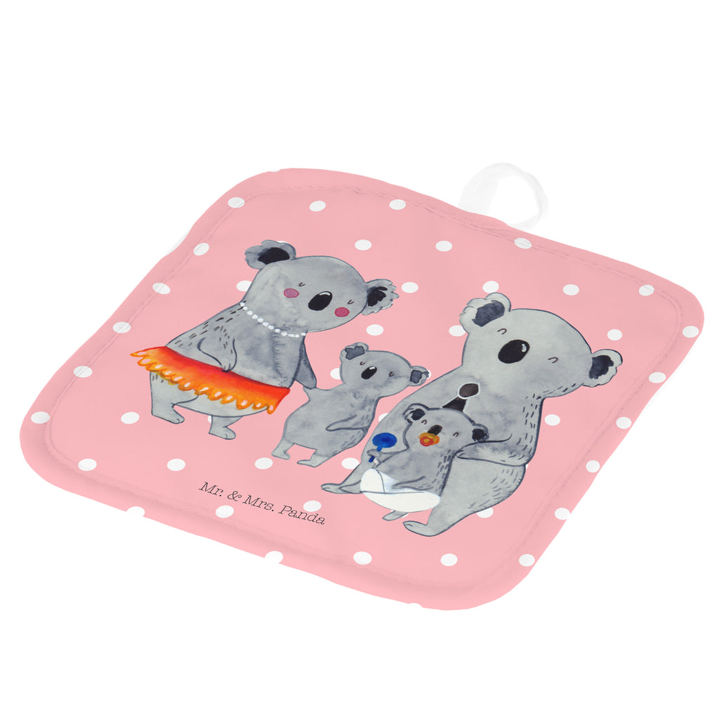 2er Set Topflappen  Koala Familie Topflappen, Topfuntersetzer, Ofenhandschuh, Topflappen Set, Topflappen lustig, Topflappen mit Spruch, Familie, Vatertag, Muttertag, Bruder, Schwester, Mama, Papa, Oma, Opa, Koala, Koalas, Family, Kinder, Geschwister, Familienleben