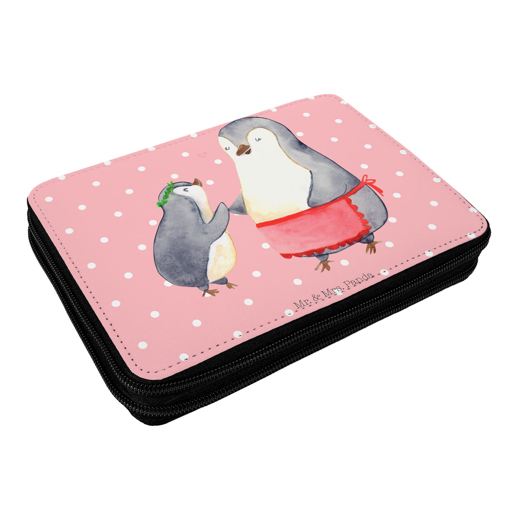 Federmappe Pinguin mit Kind Federmappe, Stiftetasche, Stifte Etui, Schule, Einschulung, Geschenk, Kind, Schüler, Schülerin, Stifterolle, Federmäppchen, Motiv, Grundschule, Federmäppchen bedruckt, Büro Stifte Etui, Bestückte Federmappe, Kinder Federmappe, Federmappe Einschulung, Familie, Vatertag, Muttertag, Bruder, Schwester, Mama, Papa, Oma, Opa, Mami, Mutti, Mutter, Geburststag