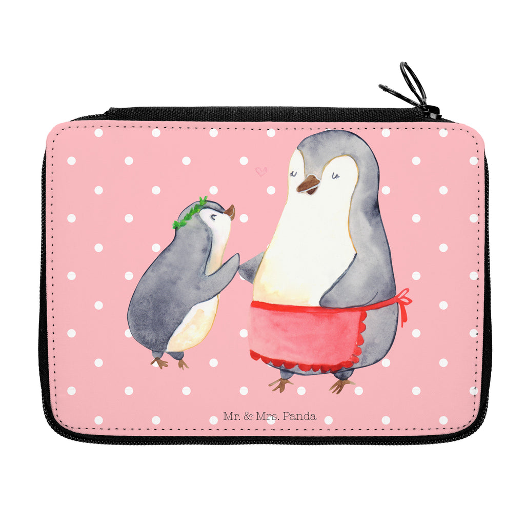 Federmappe Pinguin mit Kind Federmappe, Stiftetasche, Stifte Etui, Schule, Einschulung, Geschenk, Kind, Schüler, Schülerin, Stifterolle, Federmäppchen, Motiv, Grundschule, Federmäppchen bedruckt, Büro Stifte Etui, Bestückte Federmappe, Kinder Federmappe, Federmappe Einschulung, Familie, Vatertag, Muttertag, Bruder, Schwester, Mama, Papa, Oma, Opa, Mami, Mutti, Mutter, Geburststag