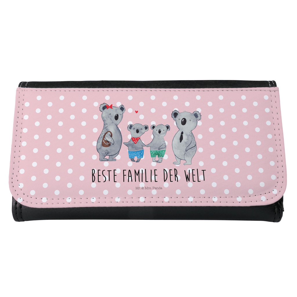 Damen Portemonnaie Koala Familie zwei Portemonnaie, Portemonee, Geldbörse, Damen, Groß, XXL, Geldbeutel, Portemonnaies, Familie, Vatertag, Muttertag, Bruder, Schwester, Mama, Papa, Oma, Opa, Koala, Koalabär, beste Familie, Familienzeit, Familienleben, Koalafamilie, Lieblingsfamilie