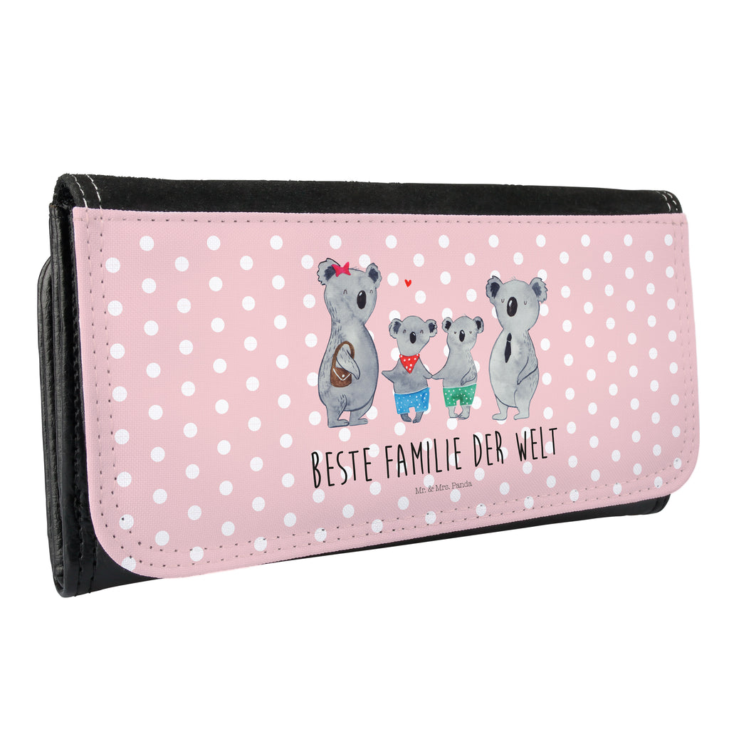 Damen Portemonnaie Koala Familie zwei Portemonnaie, Portemonee, Geldbörse, Damen, Groß, XXL, Geldbeutel, Portemonnaies, Familie, Vatertag, Muttertag, Bruder, Schwester, Mama, Papa, Oma, Opa, Koala, Koalabär, beste Familie, Familienzeit, Familienleben, Koalafamilie, Lieblingsfamilie