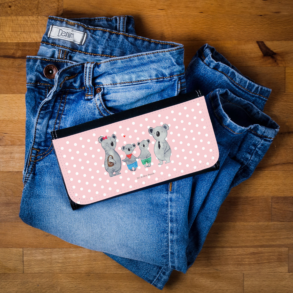 Damen Portemonnaie Koala Familie zwei Portemonnaie, Portemonee, Geldbörse, Damen, Groß, XXL, Geldbeutel, Portemonnaies, Familie, Vatertag, Muttertag, Bruder, Schwester, Mama, Papa, Oma, Opa, Koala, Koalabär, beste Familie, Familienzeit, Familienleben, Koalafamilie, Lieblingsfamilie