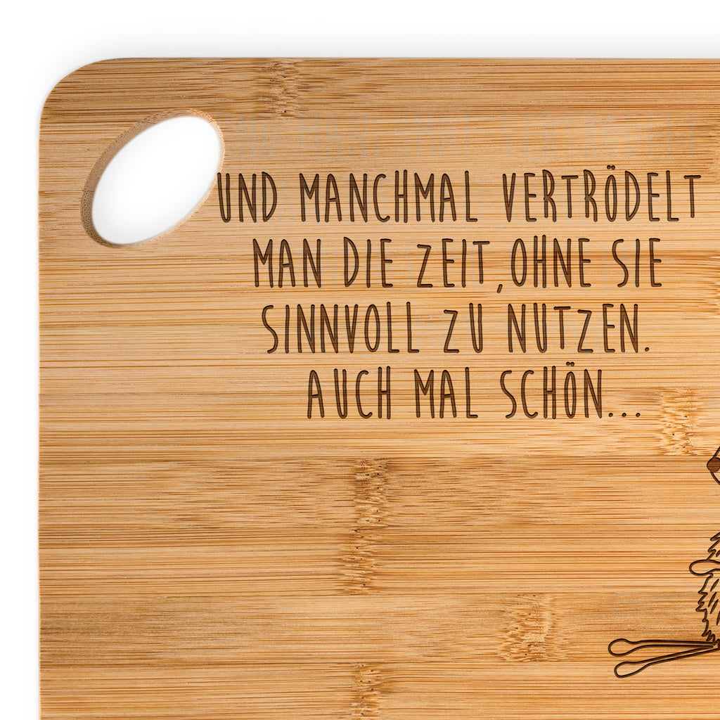 Bambus - Schneidebrett Fledermaus sitzend Küchenbrett, Frühstücksbrett, Hackbrett, Brett, Holzbrettchen, Tiermotive, Gute Laune, lustige Sprüche, Tiere, Fledermaus, Fledermäuse, Motivation, entspannen