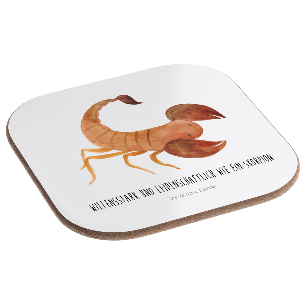 Quadratische Untersetzer Sternzeichen Skorpion Classic Bierdeckel, Glasuntersetzer, Untersetzer Gläser, Getränkeuntersetzer, Tierkreiszeichen, Sternzeichen, Horoskop, Astrologie, Aszendent, Skorpione, Skorpion Geschenk, Skorpion Sternzeichen, Geschenk Oktober, Geschenk November, Geburtstag Oktober, Geburtstag November
