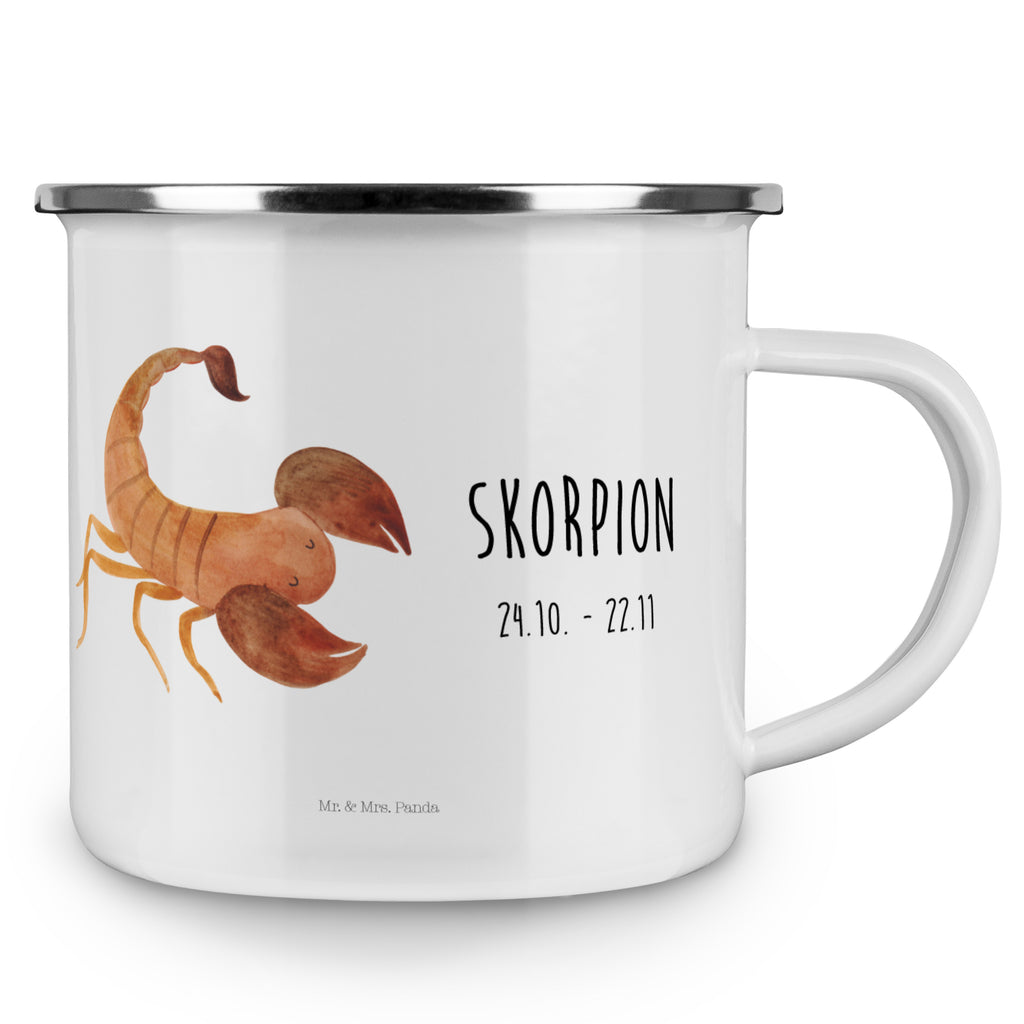 Camping Emaille Tasse Sternzeichen Skorpion Classic Campingtasse, Trinkbecher, Metalltasse, Outdoor Tasse, Emaille Trinkbecher, Blechtasse Outdoor, Emaille Campingbecher, Edelstahl Trinkbecher, Metalltasse für Camping, Kaffee Blechtasse, Camping Tasse Metall, Tierkreiszeichen, Sternzeichen, Horoskop, Astrologie, Aszendent, Skorpione, Skorpion Geschenk, Skorpion Sternzeichen, Geschenk Oktober, Geschenk November, Geburtstag Oktober, Geburtstag November