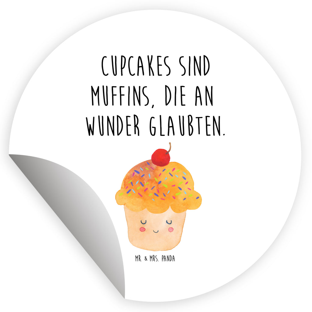 120mm Rund Aufkleber Cupcake Sticker, Aufkleber, Etikett, Kinder, rund, Tiermotive, Gute Laune, lustige Sprüche, Tiere, Cupcakes, Muffin, Wunder, Küche Deko, Küche Spruch, Backen Geschenk, Geschenk Koch, Motivation Sprüche