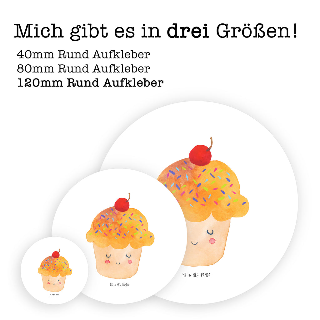 120mm Rund Aufkleber Cupcake Sticker, Aufkleber, Etikett, Kinder, rund, Tiermotive, Gute Laune, lustige Sprüche, Tiere, Cupcakes, Muffin, Wunder, Küche Deko, Küche Spruch, Backen Geschenk, Geschenk Koch, Motivation Sprüche