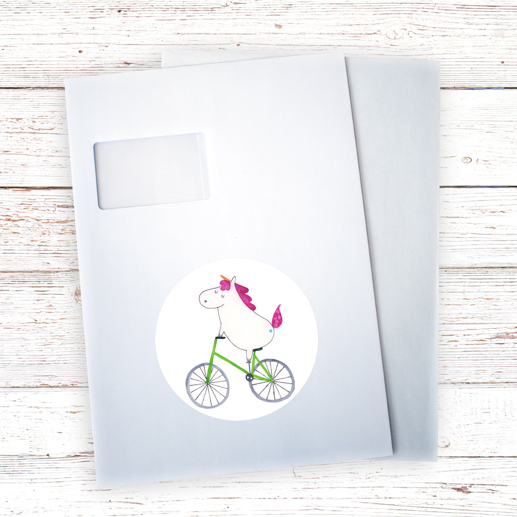 120mm Rund Aufkleber Einhorn Radfahrer Sticker, Aufkleber, Etikett, Kinder, rund, Einhorn, Einhörner, Einhorn Deko, Pegasus, Unicorn, Radfahren, Radfahrer, Rad, Bike, Feenstaub, Konfetti, Luxusproblem, Kummer, Liebeskummer
