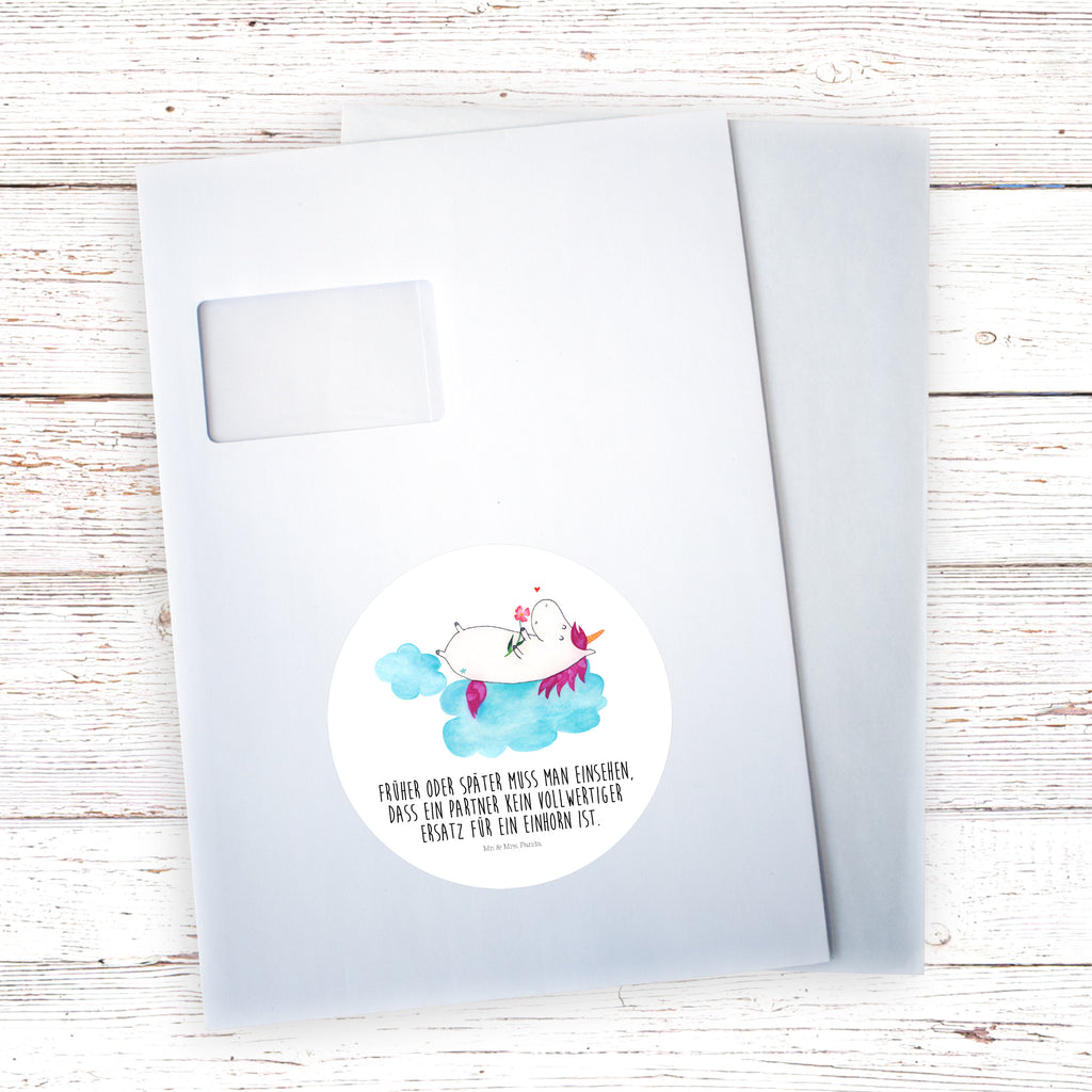 120mm Rund Aufkleber Einhorn verliebt auf Wolke Sticker, Aufkleber, Etikett, Kinder, rund, Einhorn, Einhörner, Einhorn Deko, Pegasus, Unicorn, verliebt, Liebe, Liebesbeweis, Freundin, Wolke