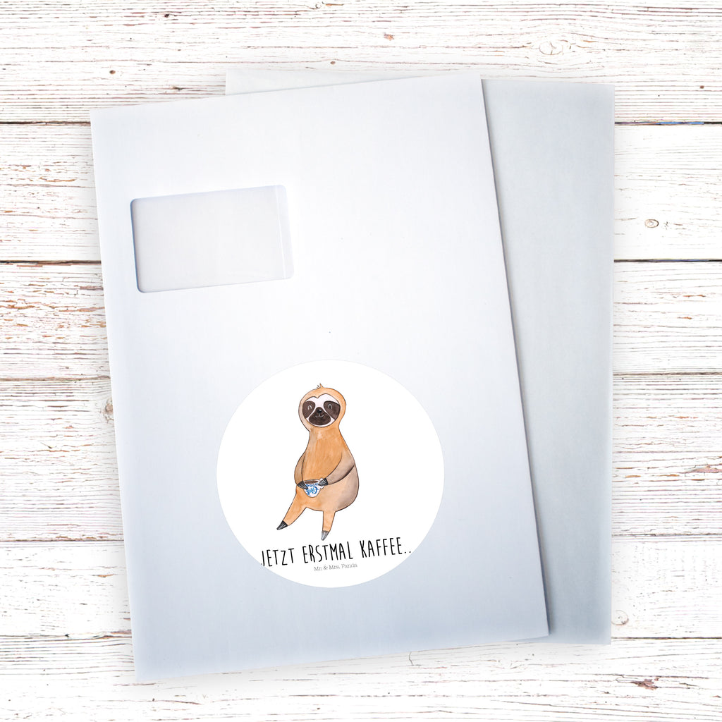 120mm Rund Aufkleber Faultier Kaffee Sticker, Aufkleber, Etikett, Kinder, rund, Faultier, Faultier Geschenk, Faultier Deko, Faultiere, faul, Lieblingstier, Kaffee, erster Kaffee, Morgenmuffel, Frühaufsteher, Kaffeetasse, Genießer, Coffee, Kaffeegetränk