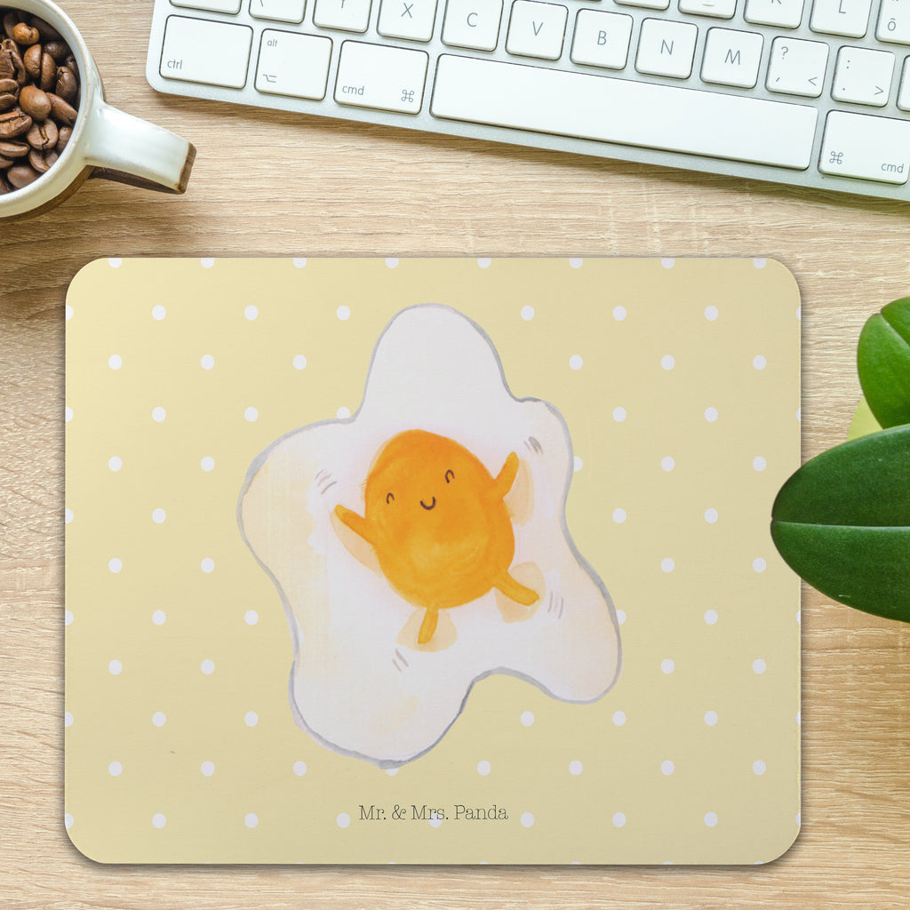 Mauspad Spiegelei Mousepad, Computer zubehör, Büroausstattung, PC Zubehör, Arbeitszimmer, Mauspad, Einzigartiges Mauspad, Designer Mauspad, Tiermotive, Gute Laune, lustige Sprüche, Tiere, Ei, Spiegelei, Schön, Tag, Glücklich, Liebe